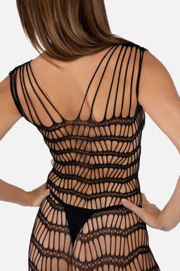 Rimes Catsuit - Zwart — thumbnail 5