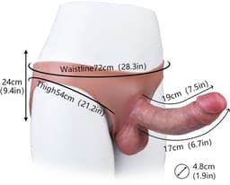 Kiotos - Siliconen Slip - Mannelijk Onderlichaam met Penis — thumbnail 12