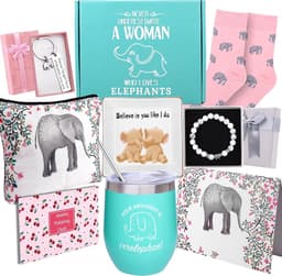 Leuke Olifant Cadeauset voor Vrouwen - Ideaal als Verjaardag, Valentijnsdag of Moederdag Geschenk — thumbnail 1