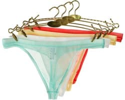 Zijdezachte Heren Strings Ondergoed Lage Taille Naadloze Mini Slip