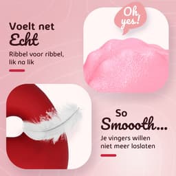 Sensual Desire® LICK – Tong Vibrator met Lick-beweging – 10 Tongstanden & 10 Vibratiestanden – Waterdicht – Clitoris Stimulator – Vibrators voor Vrouwen – Sex Toys voor Vrouwen – Inclusief Erotische Luisterverhalen — thumbnail 2