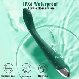 DOWO® - Vibrator - G spot - Vibrators voor Vrouwen - Clitoris Vibrator - Sex Toys voor Koppels - Seksspeeltjes - Cadeau voor Vrouw - 9 Standen - Groen — thumbnail 8