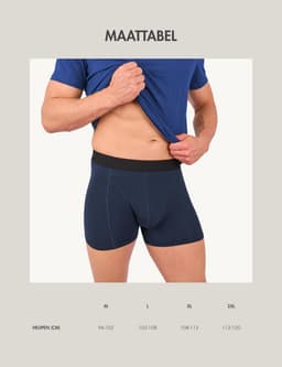 Set van 3 bamboe herenonderbroeken - Zacht, ademend en stretchable ondergoed in zwart — thumbnail 6