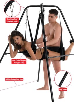 Lovers Swing With Stand - BDSM Swing — thumbnail 5