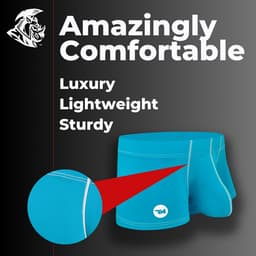 Pouch Ondergoed voor Mannen - Versterkt Uistulping - 3 Inch Ice Silk Boxer Slips — thumbnail 5