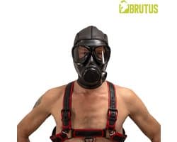 BRUTUS Neoprene Army Gas Mask Hood - Snug fit - Dark aesthetic