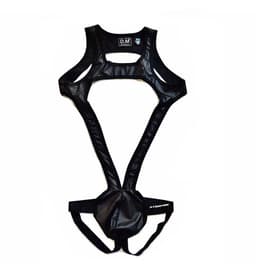 Jockstrap Heren - Lingerie - Harnas - Leer Look - Maat L-XL-XXL — thumbnail 2