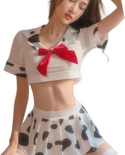 Sexy Koe Kostuum voor Dames - Schattige Exotische Lingerie en Bikini — thumbnail 1