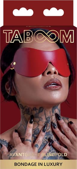 Luxe Blinddoek - Blindfold voor BDSM, Bondage en SM - Kinky Oogmasker - Gemaakt van PU-Leer - Seksspeeltje voor hem en haar - Sex Toy voor koppels — thumbnail 3