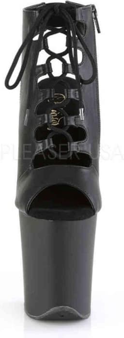 Pleaser - FLAMINGO-800-20 Plateau Laarzen, Paaldans schoenen - Paaldans schoenen - 37 Shoes - Zwart — thumbnail 2