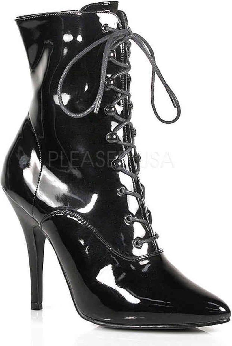 Pleaser Enkellaars -38 Shoes- SEDUCE-1020 US 8 Zwart — afbeelding 1