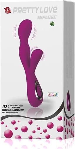 Pretty Love - Impulse vibrator met clitoris stimulator — thumbnail 5