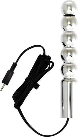 Rimba Electro Sex - Geribbelde dildo - Bullet 160 mm bi-polair — thumbnail 1