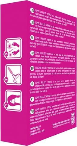 Love in the Pocket Love Bullet Vibro - Roze - Vibrator — thumbnail 8