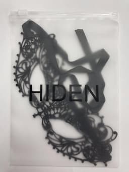 Hiden - Maskerade Oogmasker - Venetiaanse masker - Gala - Sexy - Feest - Vrouwen - Zwart — thumbnail 4