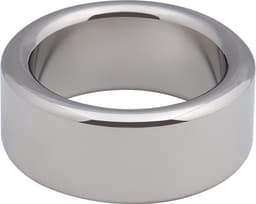 Banoch - Glansring Thick Ø 26 mm - brede metalen eikelring - cockring — thumbnail 8