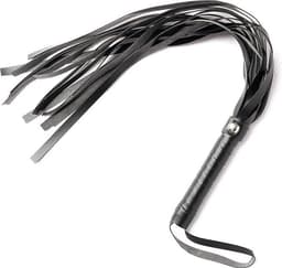 Erotische Zweep – BDSM – Seks zweep – Bondage – Sm zweepje – Leer – Zwart — thumbnail 1