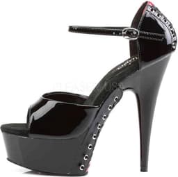 EU 39 = US 9 | DELIGHT-660FH | 6 Heel, 1 3/4 PF Close Back Sandal — thumbnail 3