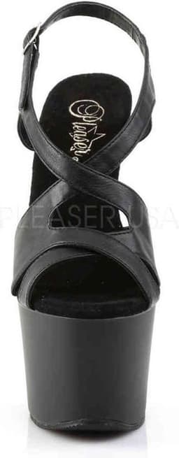 Pleaser - SKY-330 Sandaal met enkelband, Paaldans schoenen - Paaldans schoenen - 42 Shoes - Zwart — thumbnail 2