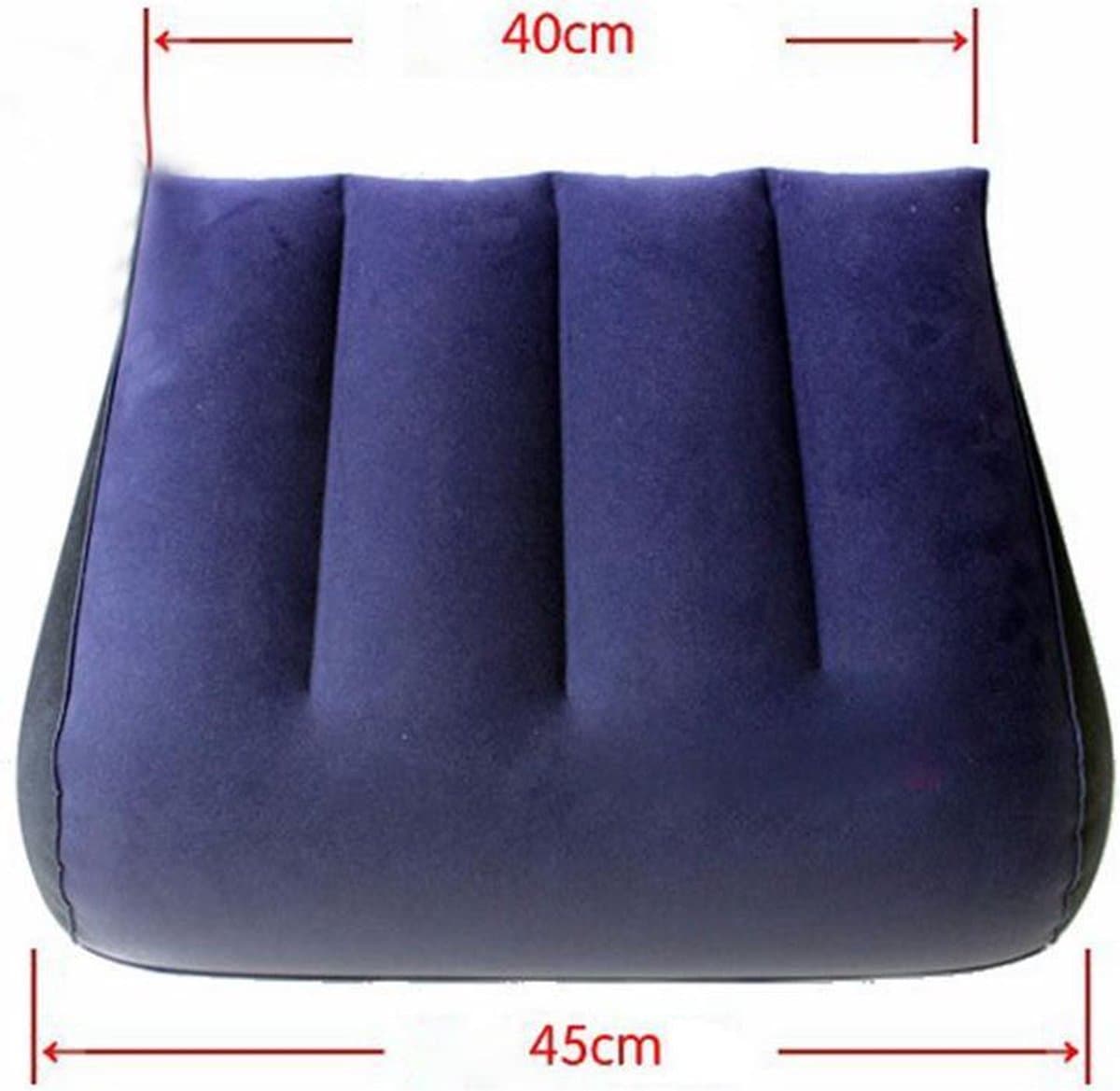Inflatable Position Master sex kussen - blauw - Inclusief gratis handpomp - Prolink Novelties® — afbeelding 1
