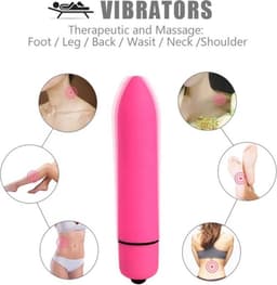 EasyToys - Mini Bullet Vibrator met 10 Standen - Bulletvibrator - Vibrators voor Vrouwen - Vibrators - Roze — thumbnail 3