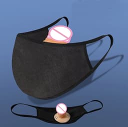 Penis gag mondkapje - BDSM - Mond plug - One size - Seks spel - Rollenspel - SM - Slaaf — thumbnail 2