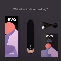 Eva® Spark - Vibrator - Mini Bullet voor Vrouwen - Krachtige Clitoris Stimulator - Discreet Sex Toy - Seksspeeltje - Vibrators voor Vrouwen - Erotische Luisterverhalen - Cadeau voor vrouw - Obsidian Black — thumbnail 10