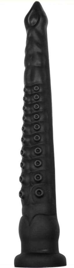 Mega Grote Dildo - Tentacle - 55 cm - Gemaakt van zijdezacht Siliconen - Extreme Monster Dildo - Zwart — thumbnail 3