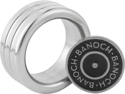 Banoch | glansring groef Ø 26 mm | eikelring | Metaal cockring | penisring — thumbnail 2