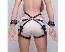 bondage harnas - handboeien - kwaliteit - sexy - kinky - submissive