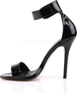 Pleaser - AMUSE-10 Sandaal met enkelband - US 14 - 45 Shoes - Zwart — thumbnail 3