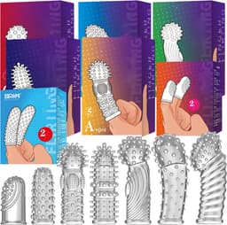 Vinger sleeve Siliconen 2-pack NR7 — thumbnail 3