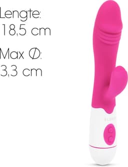 Eldur® Tarzan Vibrator - 30 Standen - Stil & Discreet - Seksspeeltjes - Vibrators voor Vrouwen - Clitoris & G-spot Stimulator - Dildo - Sex Toys — thumbnail 4