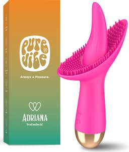 PureVibe® Adriana Clitoris & Vulva Vibrator - Stimulator met 10 verschillende standen - Vibrators voor Vrouwen - Erotiek Sex Toys - Roze — thumbnail 1