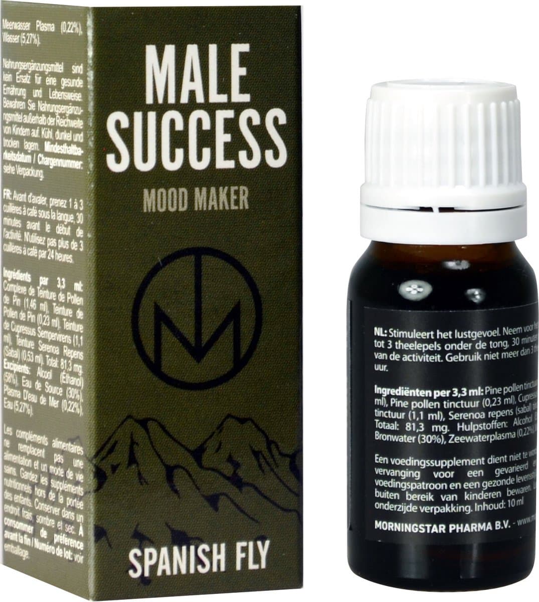 Male Success - Mood Maker - Lustopwekker - 15 milliliter — afbeelding 1