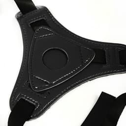TipsToys® Strap On Voorbind Dildo – Verstelbaar Harnas met Dildo – Strap On Seksspeeltje voor Vrouwen & Koppels – Zwart — thumbnail 5