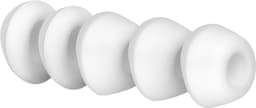 Opzetstukken voor Satisfyer 1 Next Generation | huidvriendelijk siliconen | wit | 5 stuks — thumbnail 1