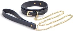 Halsband met Ketting Bondage Couture - Blauw* — thumbnail 1