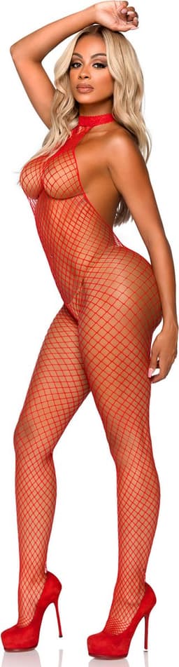 Racer neck bodystocking — thumbnail 12