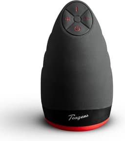 Teazers - Orale Masturbator - Masturbator - Oplaadbaar - Waterbasis - Sex Toys voor Mannen - Masturbator voor Man - Masturbators - Masturbator voor Mannen Elektrisch - Rood/Zwart — thumbnail 6