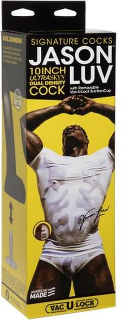 Signature Cocks Jason Luv Realistische Dildo Met Balzak - 21.6 cm — thumbnail 5