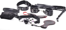 Bondage Set De Luxe 8 Items - Mooie set voor beginners en gevorderden - Sexpakket voor koppels - Spannend voor koppels - Sex speeltjes - Luxe set - Sex toys - Erotiek - Bondage - Sexspelletjes voor mannen en vrouwen – Seksspeeltjes - Stimulator — thumbnail 2