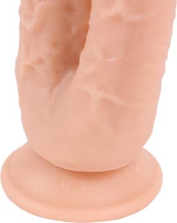 Kiotos COX Dildo voor dubbele penetratie 21 x 3.5 / 4.5 cm - beige — thumbnail 4