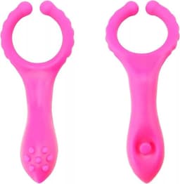 Multifunctionele  Vibrator- waterdichte dildo voor Koppels en Stellen- Masturbator - Roze — thumbnail 4