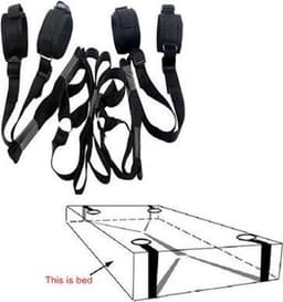 Bed Bondage Set voor onder het bed door luxe LoveToy Struggle — thumbnail 2
