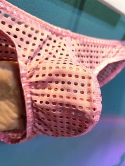Heren slip-Oud roze-Sexy- Lingerie-Ademend-goedkoop-Opwindend — thumbnail 2