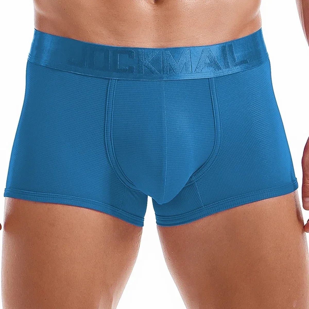 Boxer Short-Heren Lingerie-Mooie kwaliteit-Sexy-Ondergoed-Spandex-Blauw — afbeelding 1