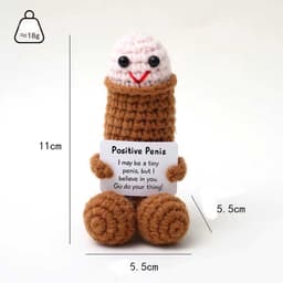 Oppepper Penis - Kado - Motivatie - Grappige Knuffel — thumbnail 2