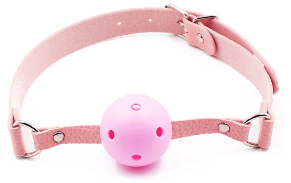 Ball Gag - Parabenen Vrij - BDSM - Bondage - Firecracker - One2Play Voor Spannende Avonturen — afbeelding 1