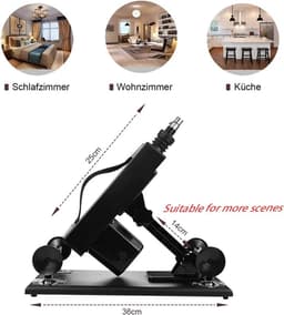 Sex - Sex Toys Voor Vrouwen - Erotiek - Erotiek Toys - Sex Machine - Sexmachine - Complete Sexmachine met 7 opzetstukken — thumbnail 4